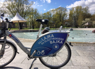 Proponujemy rower miejski na wybory samorządowe Fot. materiały prasowe stowarzyszenia Wizja Lokalna