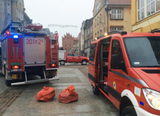 Tajemniczy smród w centrum Olsztyna Fot. Newsbar.pl