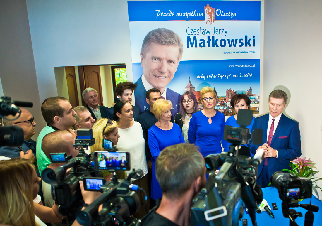 IMG 7170 Czesław Małkowski ogłosił start w kampanii wyborczej
