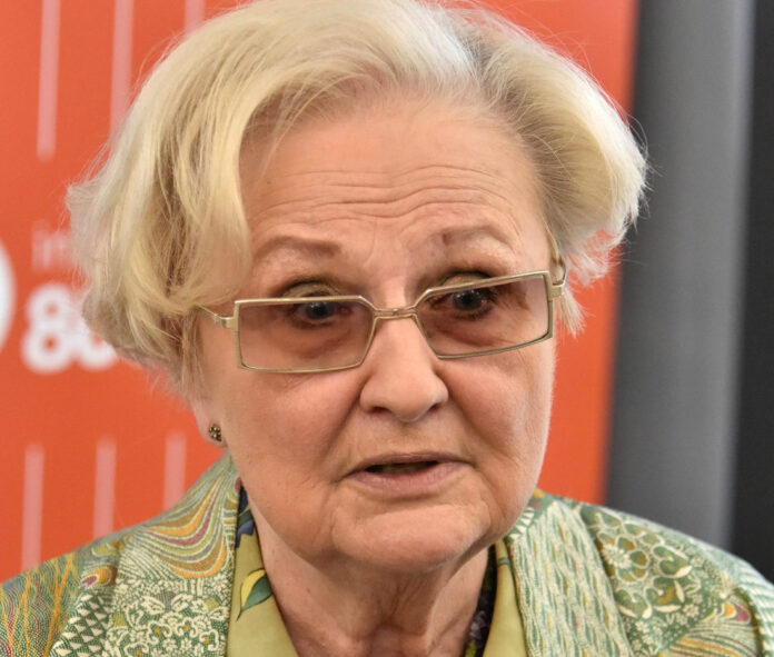 Gdy do sądu wchodzi polityka, wychodzi z niego sprawiedliwość prof. Ewa Łętowska. Fot. Adrian Grycuk na licencji CC BY-SA 3.0-pl/Wikimedia Commons