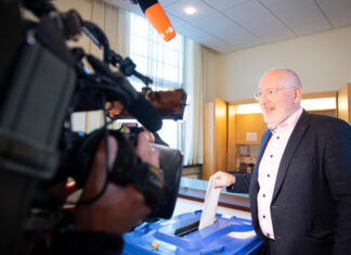 Eurowybory 2019 Frans TIMMERMANS. Fot. PE
